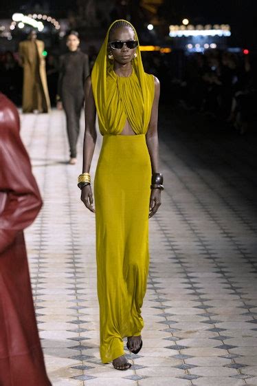 yves saint laurent ss23|st laurent dresses 2023.